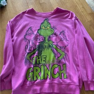 Pink Grinch Sweatshirt